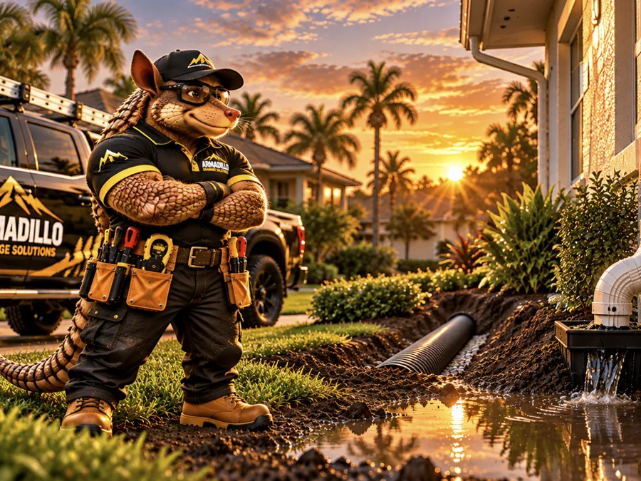 Yard Regrading & Swales in Jacksonville
